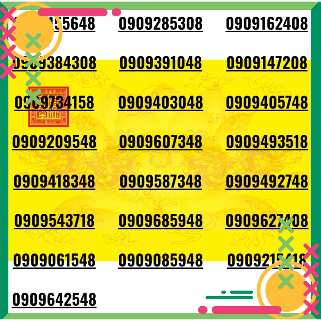 Sim ba khía số đẹp