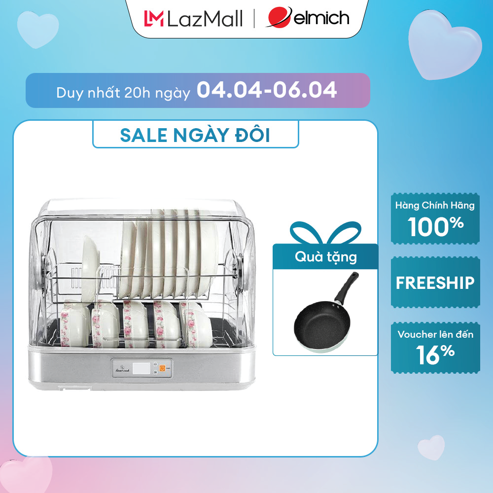 (Chỉ 15-17.05)Máy sấy bát Smartcook DDS-3906