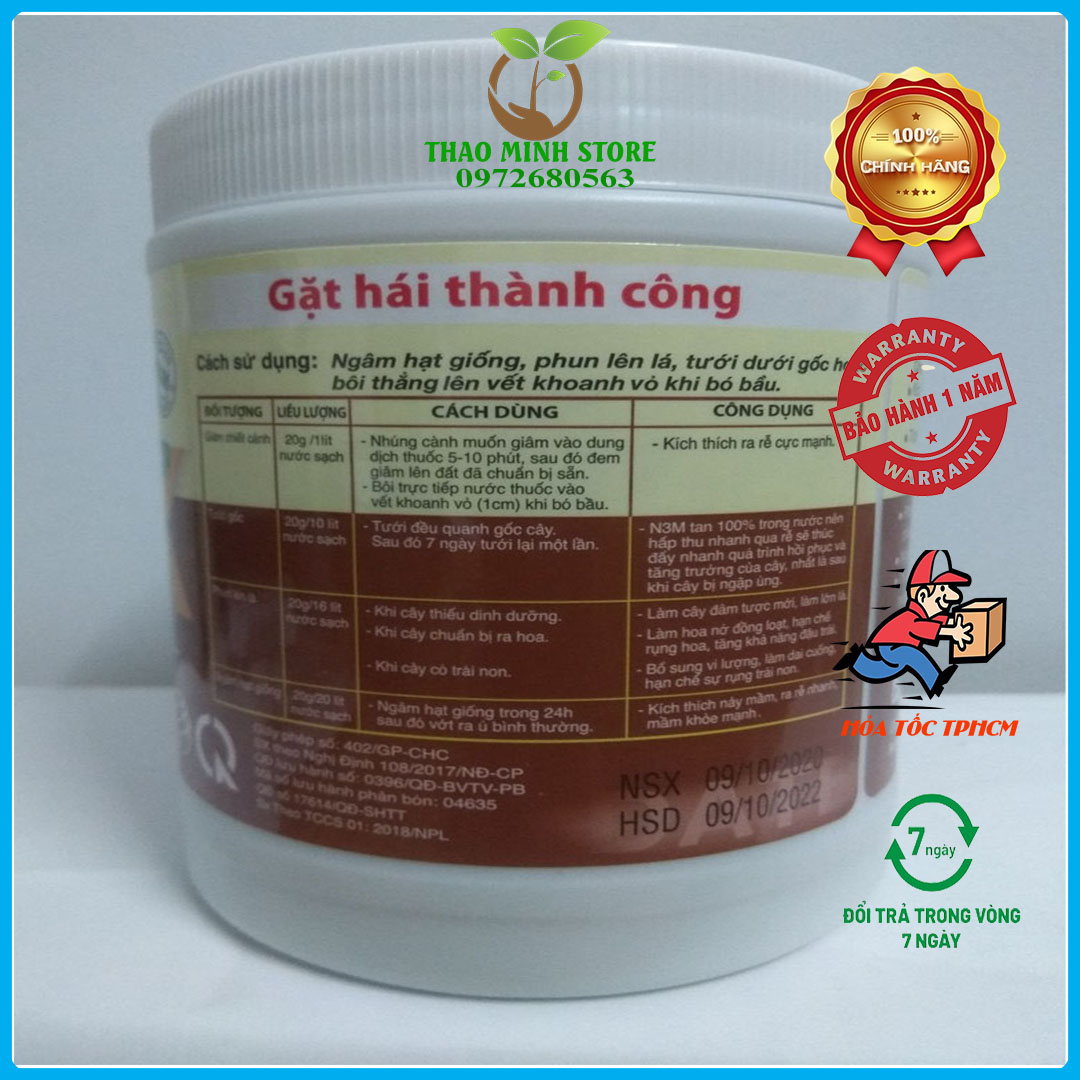 KÍCH THÍCH RA RỄ CỰC MẠNH N3M CHAI 500GRAM