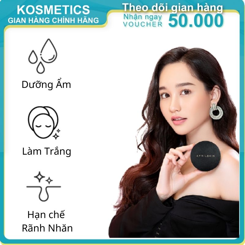 [HCM]Phấn nước AprilSkin Magic Snow Cushion Galaxy Edition 15g