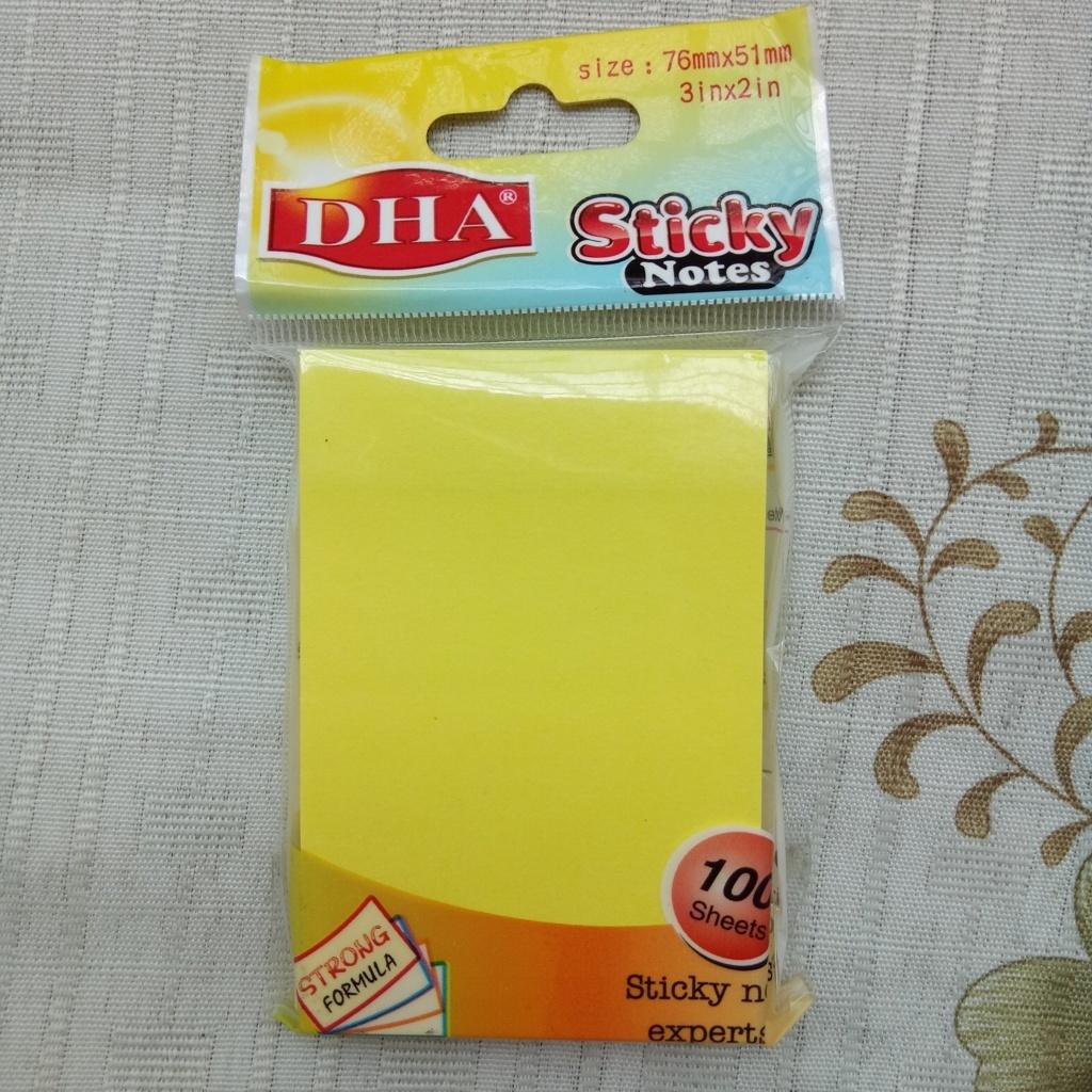 [HCM]Combo 2 xấp giấy note dạ quang DH-9702 size 2*3