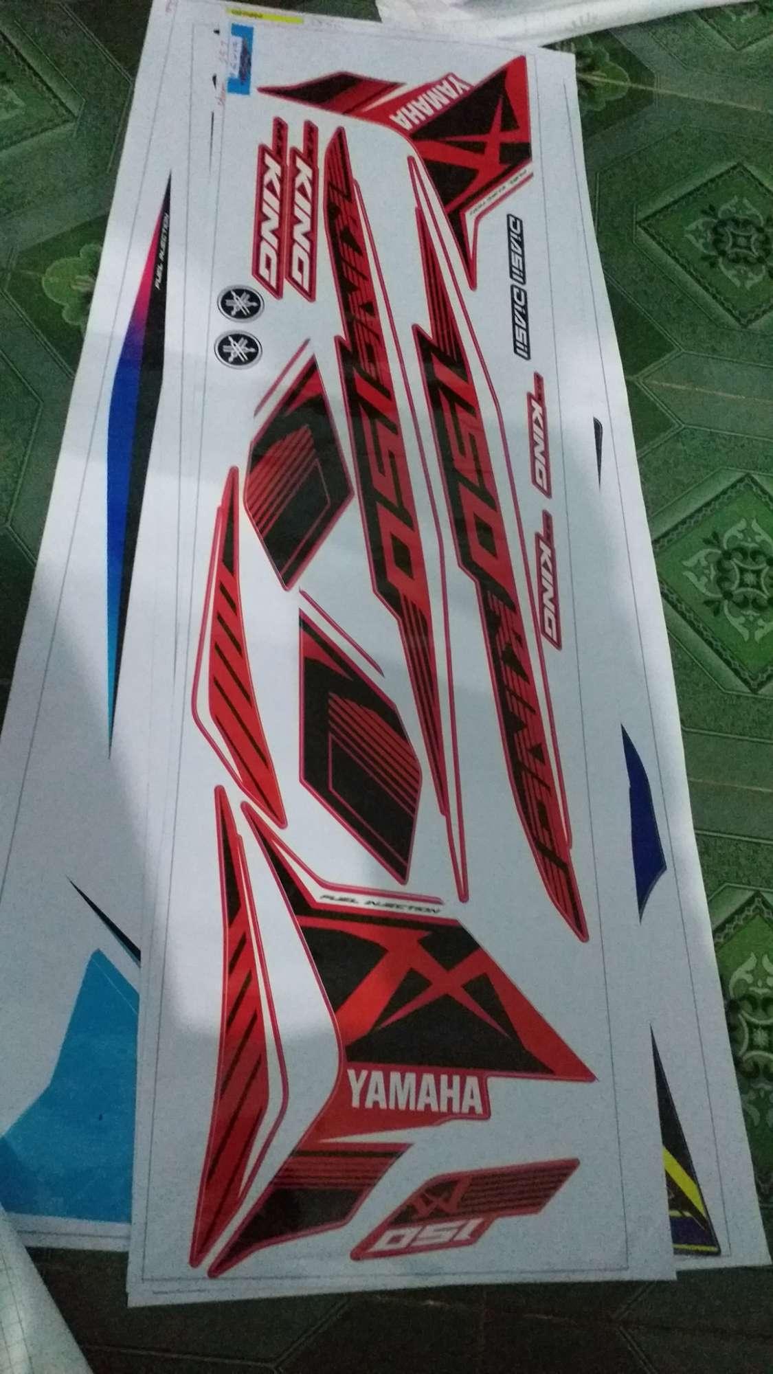 Tem rời dán xe ex150 mx