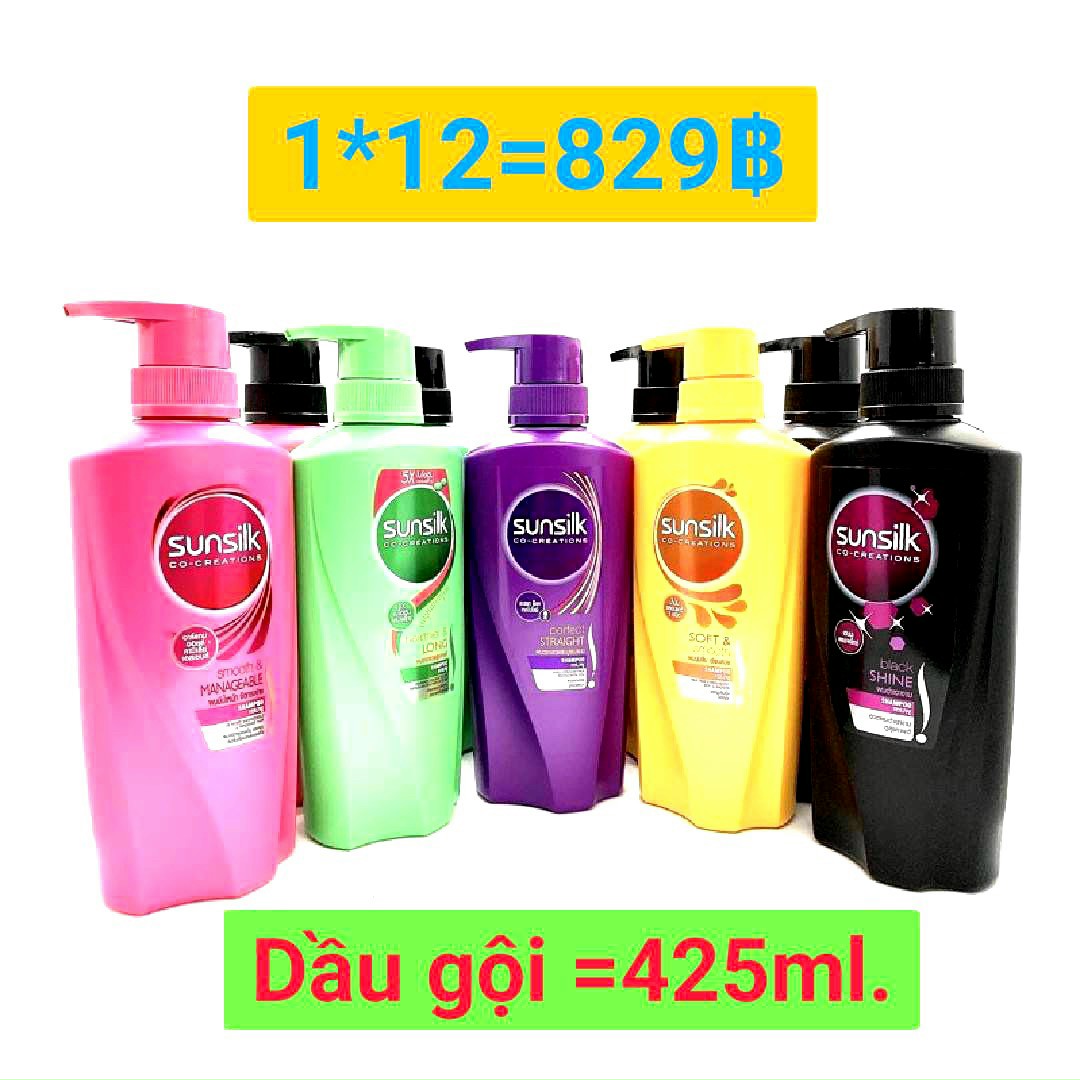 dầu gội sunsil hàng nội địa thái lan