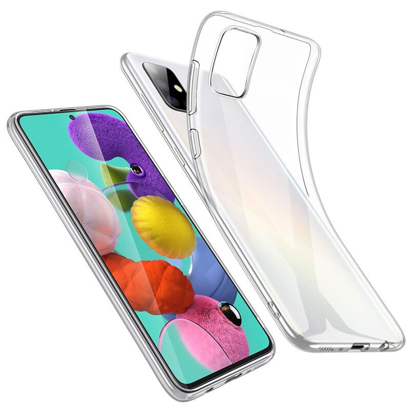 Ốp silicon Samsung Galaxy A31 dẻo trong