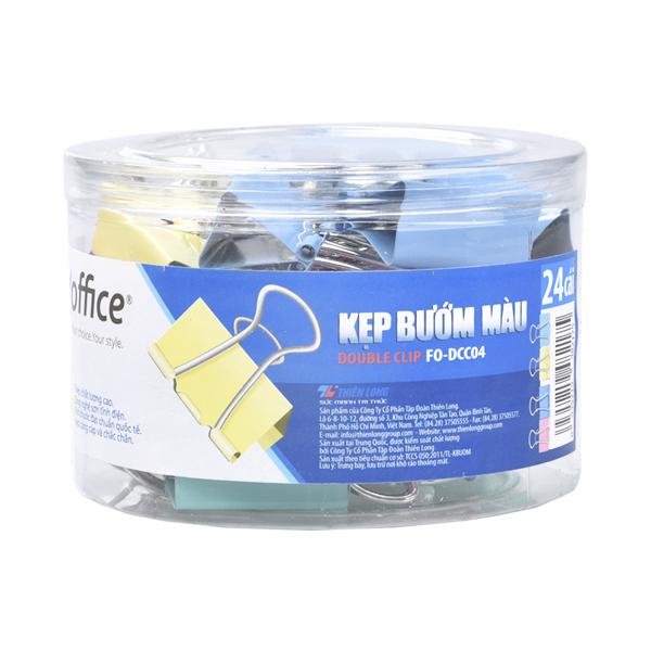 Kẹp bướm màu flexoffice 32mm fo-dcc04