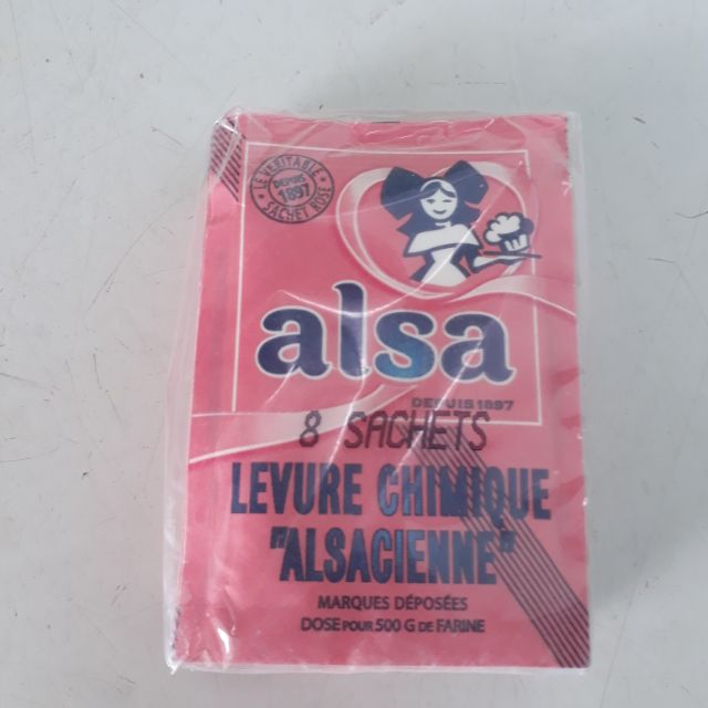 8 gói bột nở Alsa / baking powder / bột nổi