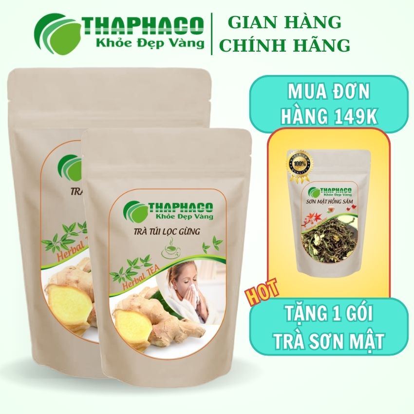 Trà Túi Lọc Gừng Khô Thaphaco