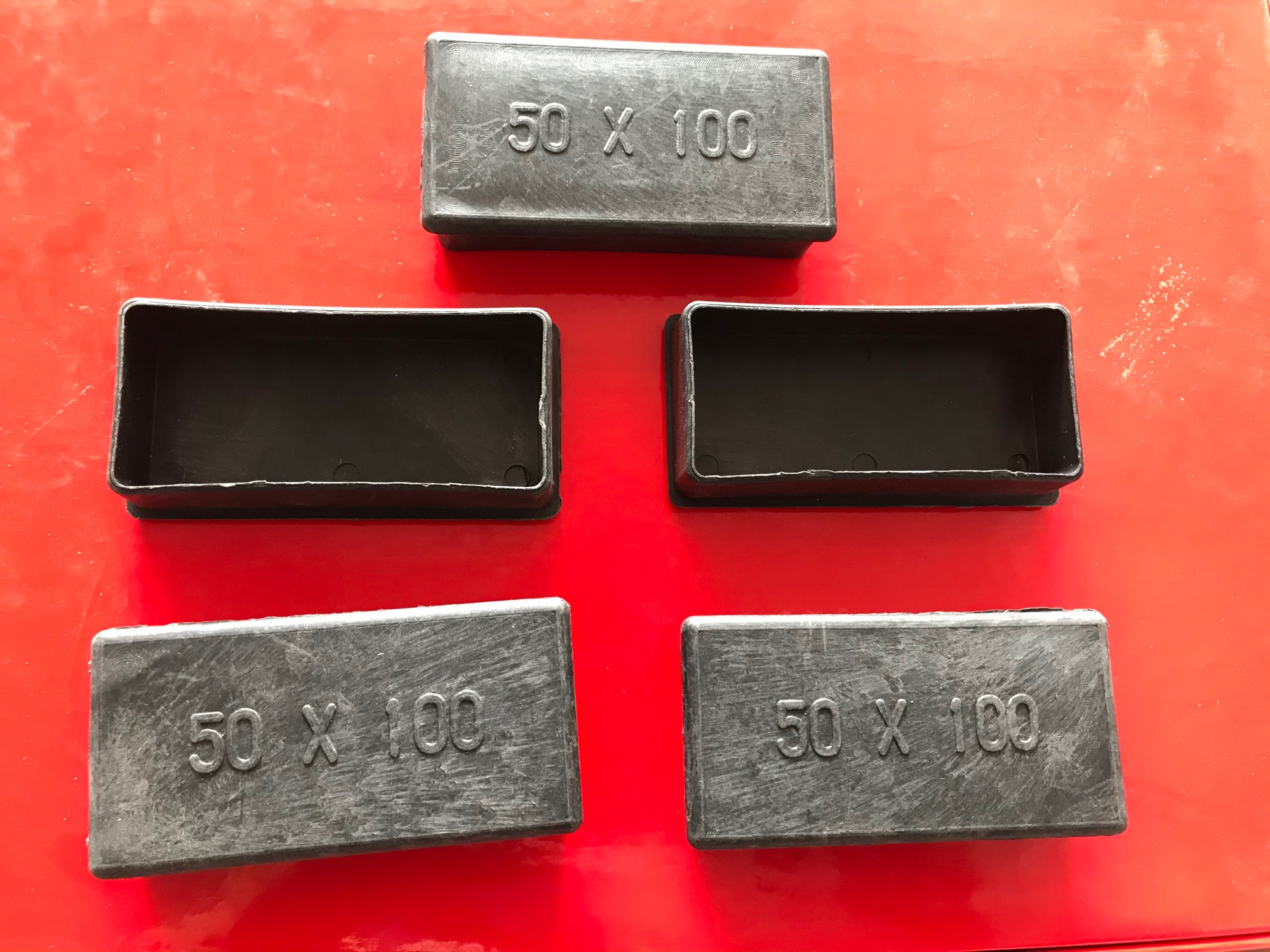 Combo 5 Bịt Cao Su trong sắt hộp 50x100