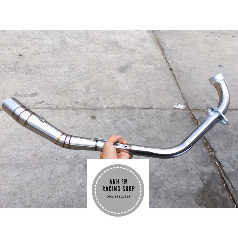 Cổ Pô 2 khúc gắn Lon pô dành cho Winner Sonic mối hàn titan