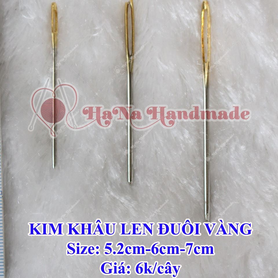 Kim khâu len đuôi vàng (6k/cây)