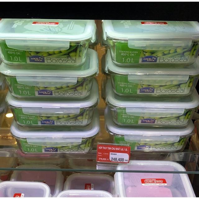 Bộ 2 hộp lock&lock 1000ml, Hàng chính hãng