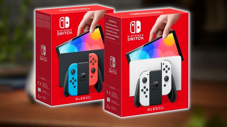 Nintendo Switch OLED Likenew 99% FULLBOX Nohack + MODCHIP HACK Fullgame 128-256GB