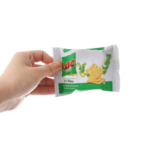Bánh Qui Mặn AFC 200g (8 gói x 25g)