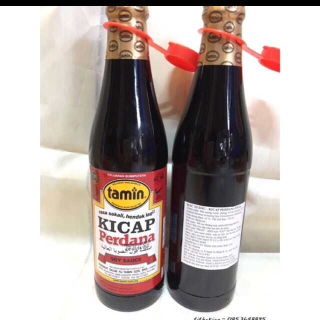 Hắc xì dầu Kipcap Tamin Malaysia 330ml
