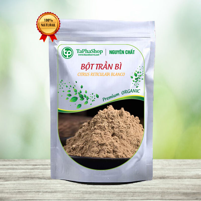 [High Quality Company Product] Pure Tran Bi Powder 200g - Tan Phat Herbal - Specialized for Making Tea
