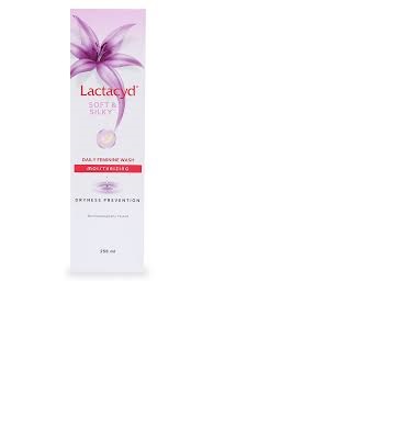Dung dịch vệ sinh Lactacyd Soft & Silky dưỡng ẩm 250ml