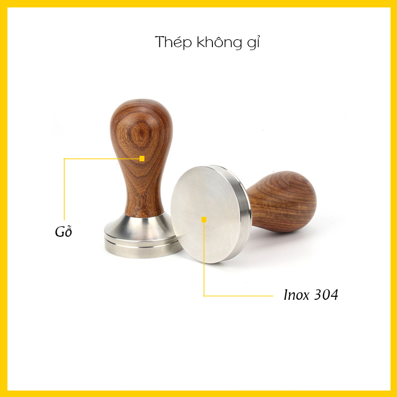 Tamper 51 | Tamper Nén Cà Phê Espresso 51 mm