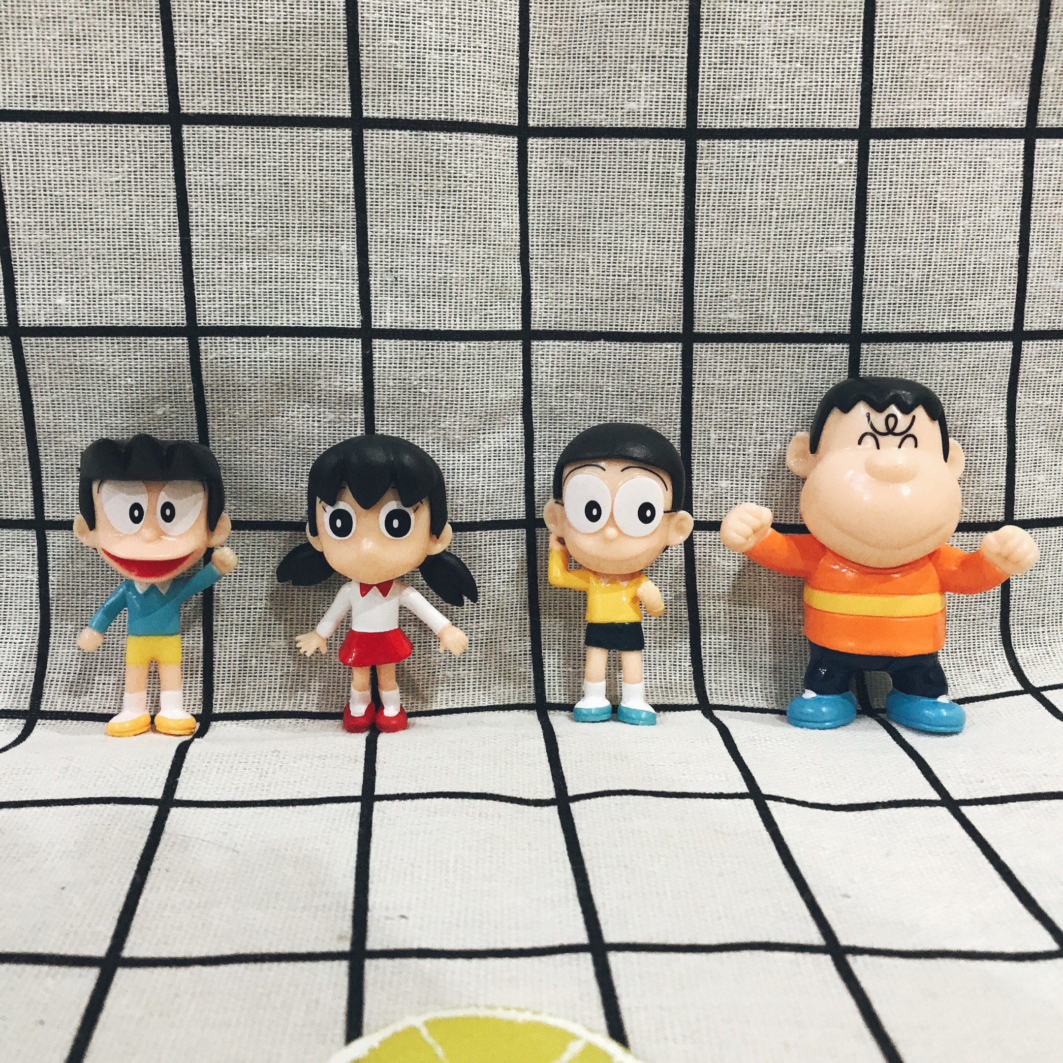 Bộ Mô Hình Nhóm Bạn Doremon Doraemon