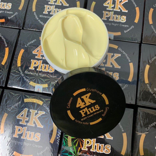 Kem body 4k plus Thái Lan - dưỡng da siêu trắng 250G