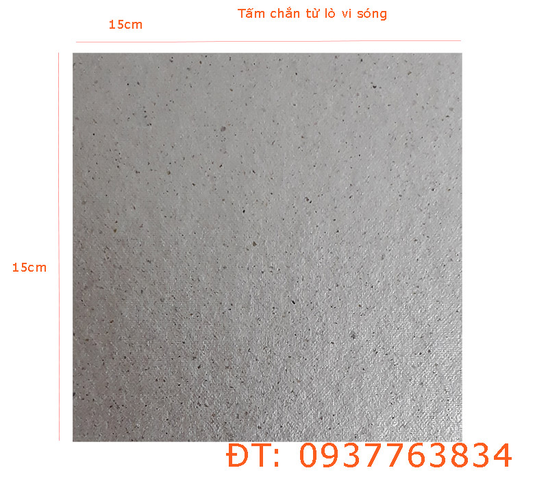 Linh kiện lò vi sóng: Tấm chắn từ cho lò vi sóng