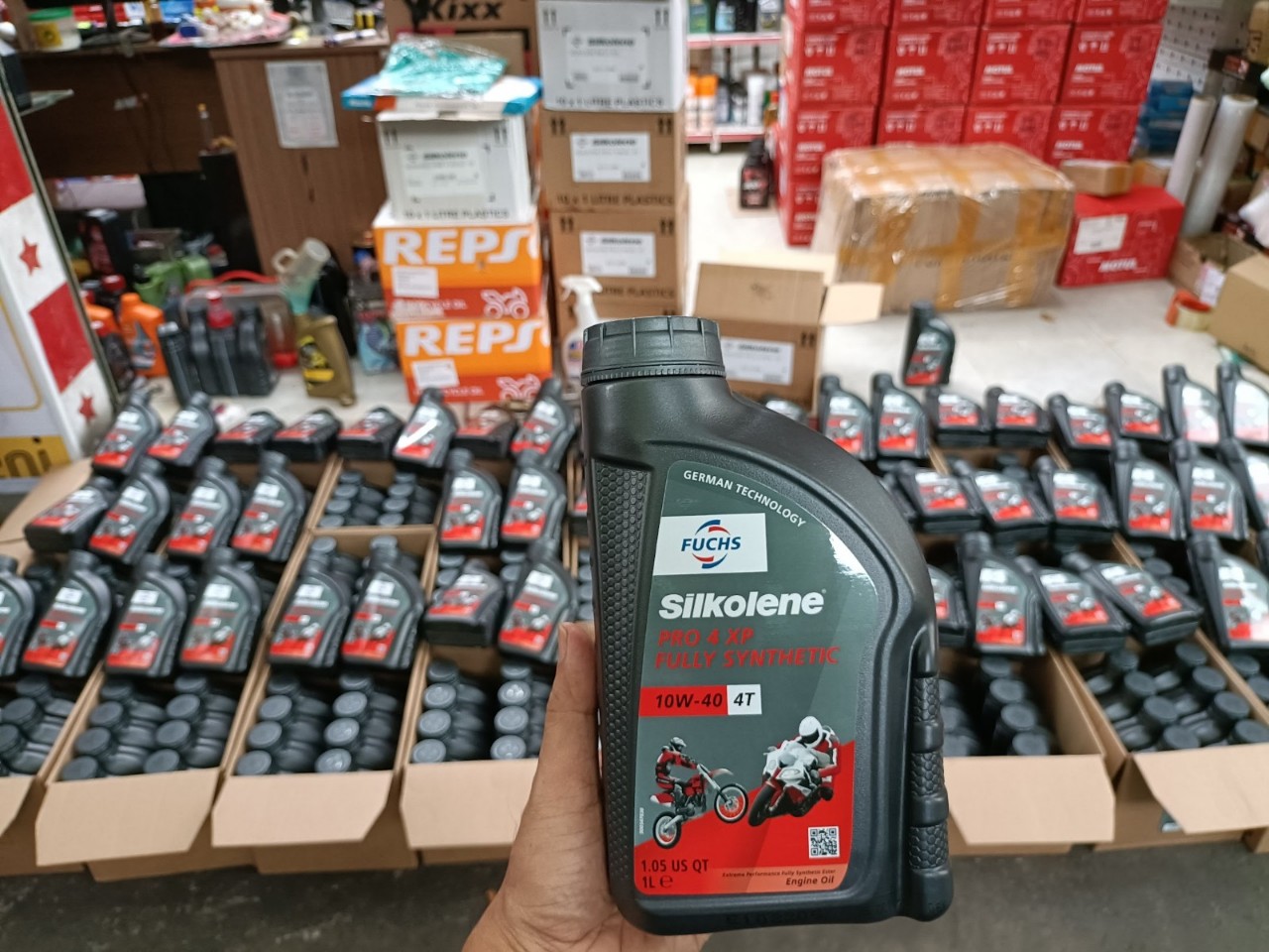 Nhớt Fuchs Silkolene Pro 4 10w40 XP 4T 1.2L