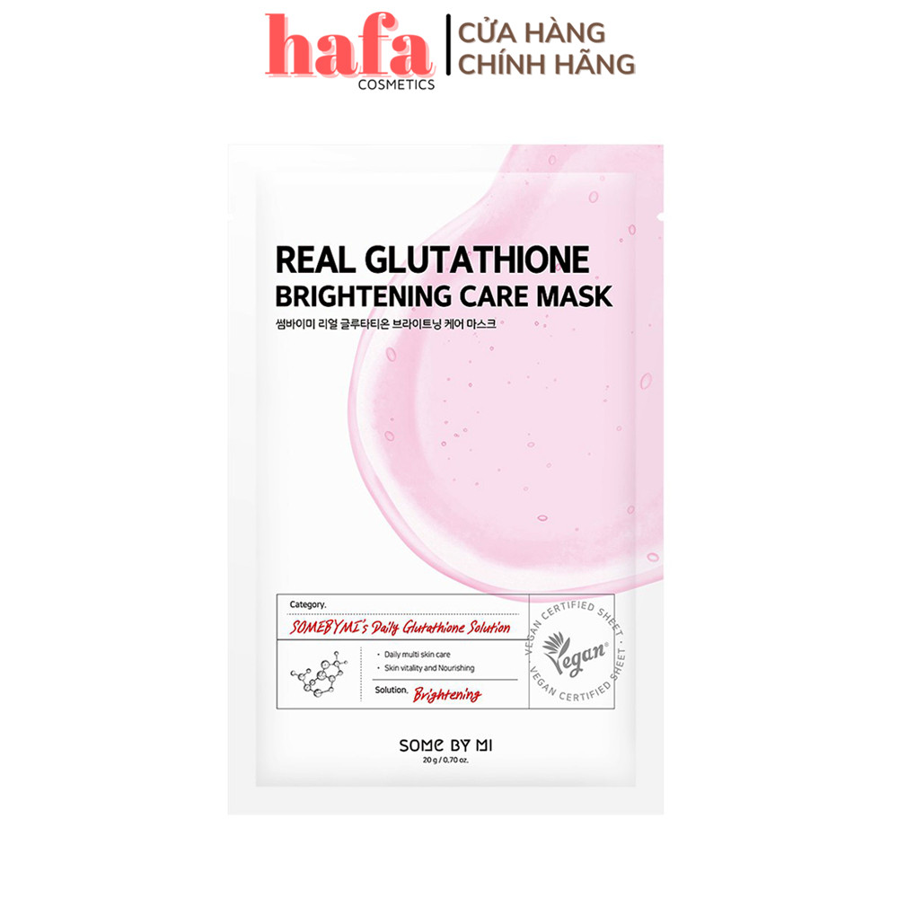 Mặt nạ dưỡng da some by mi real care mask 20g _ some by mi chính hãng