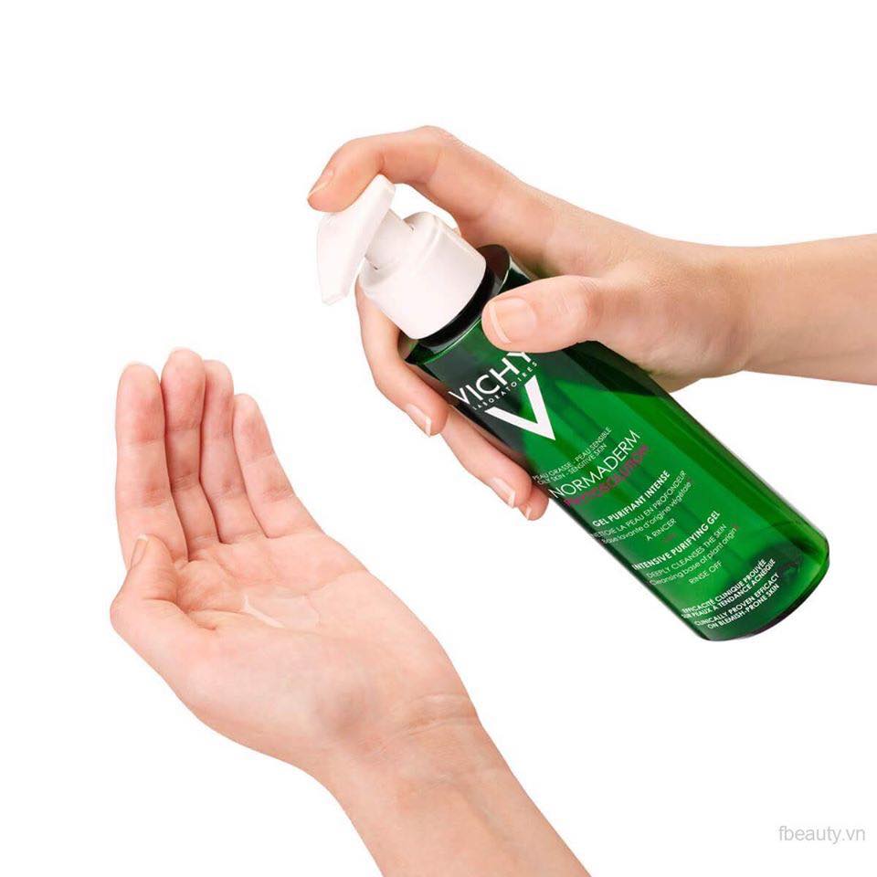 [HÀNG NHẬP KHẨU] Sữa Rửa Mặt Cho Da Dầu Mụn Vichy Normaderm Phytosolution Purifying