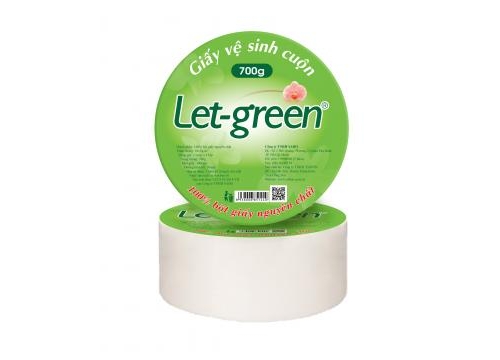 Giấy vệ sinh cuộn Let Green 700G