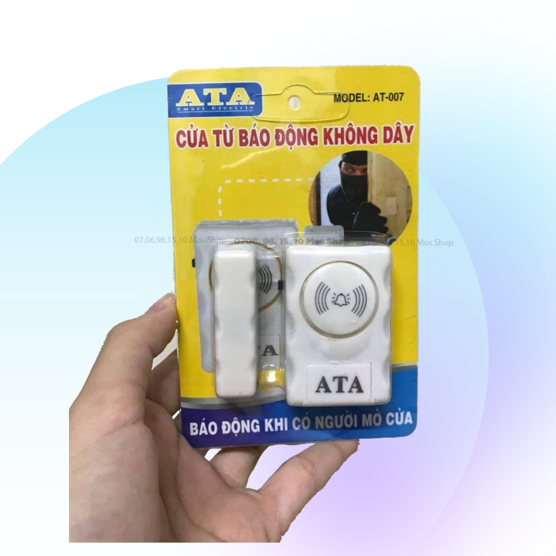 Chuông báo động ATA gắn cửa cảm ứng từ không dây thông minh