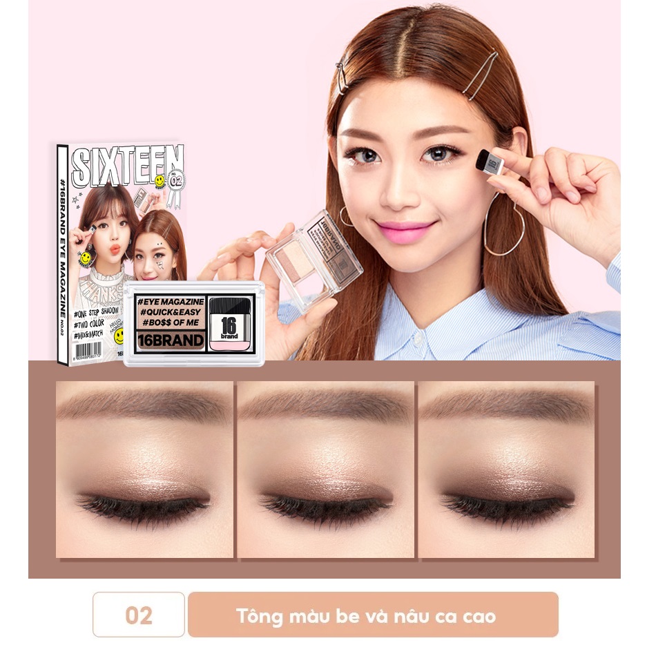 Phấn Mắt 16 Brand Sixteen Eye Magazine All About Eye