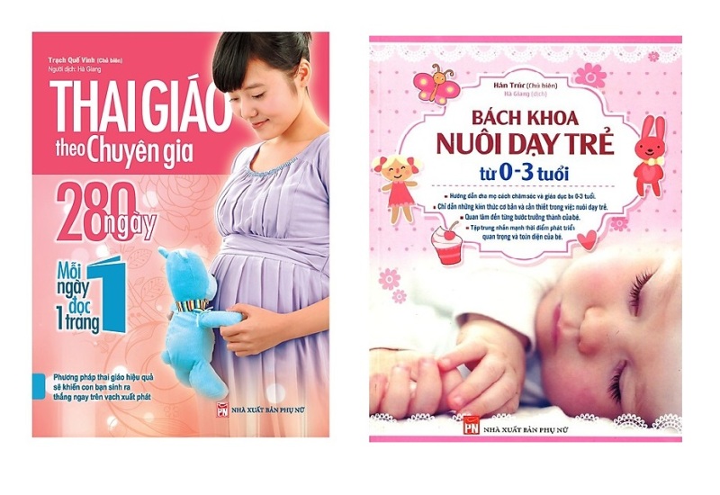 Sách Combo Thai Giáo Theo Chuyên Gia + Bách Khoa Nuôi Dạy Trẻ Từ 0-3 Tuổi - Mhbooks