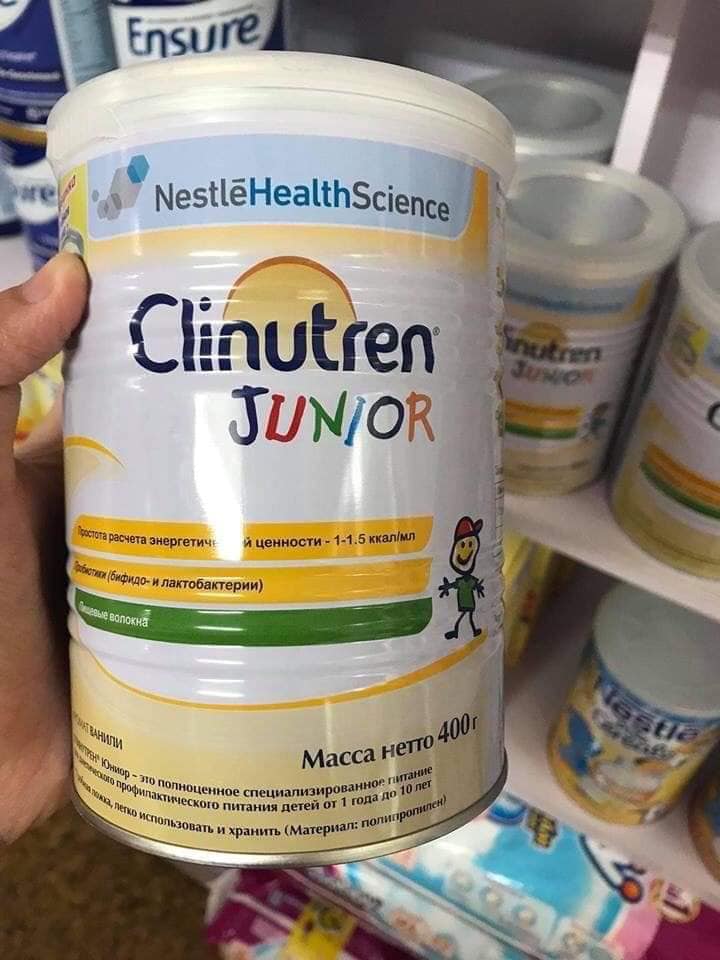 Sữa béo Clinutren Junior Nga 400gr