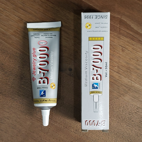 Keo B7000 type vừa 50ml ( màu trong )