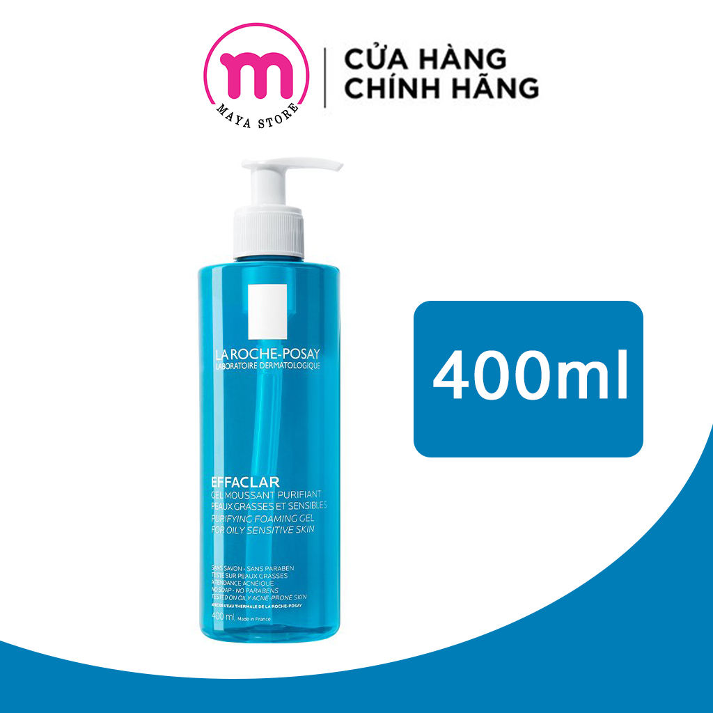 Sữa Rửa Mặt La Roche Posay Cho Da Dầu Mụn 50ml - 400ml