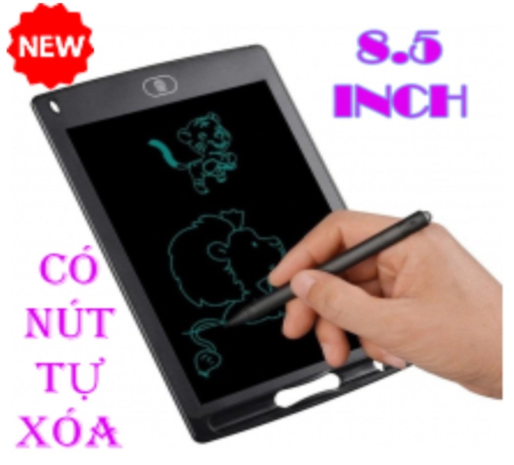 Bảng Xóa Có Nút cho Bé tập viết - vẽ - bấm nút là tự xóa