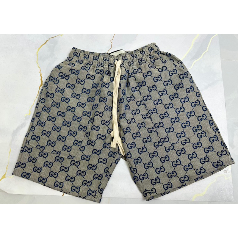 Quần Short Gc hoạ tiết Monogram