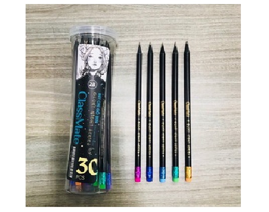 Combo 10 cây bút chì gỗ đen classmate cl-pc702 2b