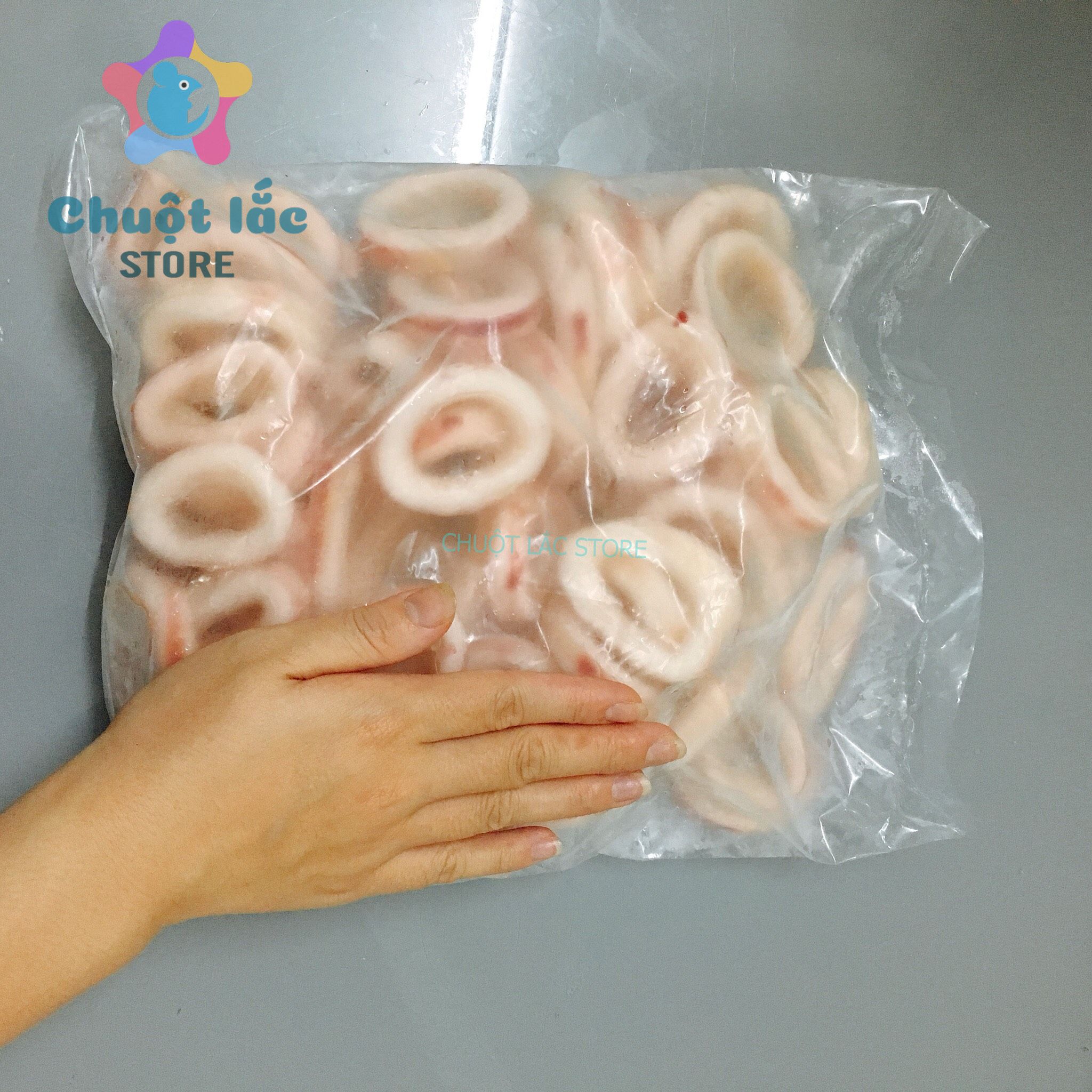 Mực vòng 1kg giao hỏa tốc TPHCM