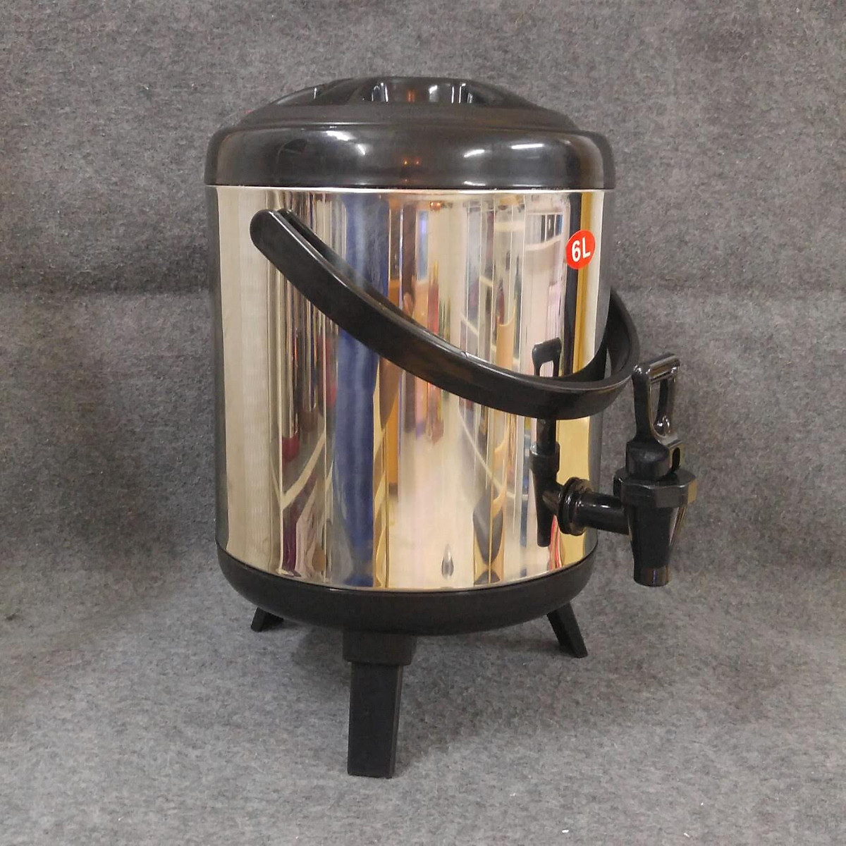 Bình ủ trà sữa Inox 6L 201
