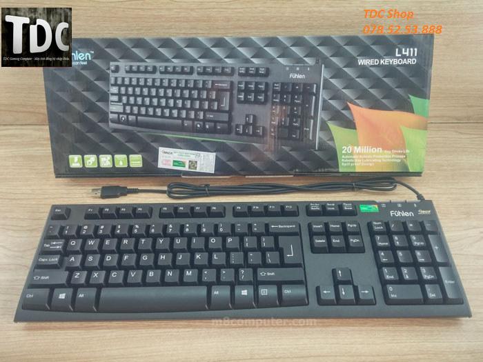 Bàn phím Fuhlen L411