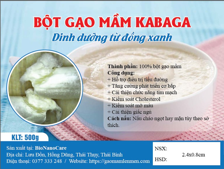 Bột Gạo mầm Kagaba 1kg