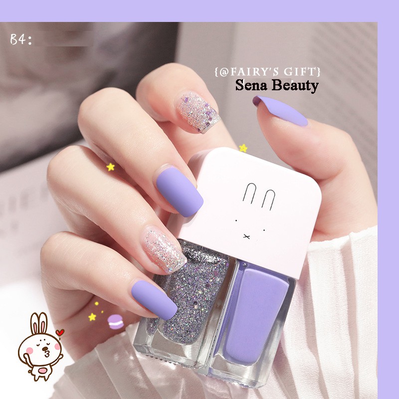Full set 2 chai sơn móng tay nhũ 2*6ml gl314