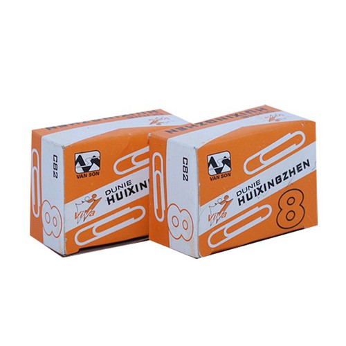 [HCM]5 Hộp kẹp giấy đầu tròn lớn C82  (đủ 35 kim/hộp) cực rẻ