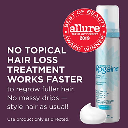 Bọt mọc tóc dành cho phụ nữ Women’s Rogaine 5% Minoxidil Set Foam 60g