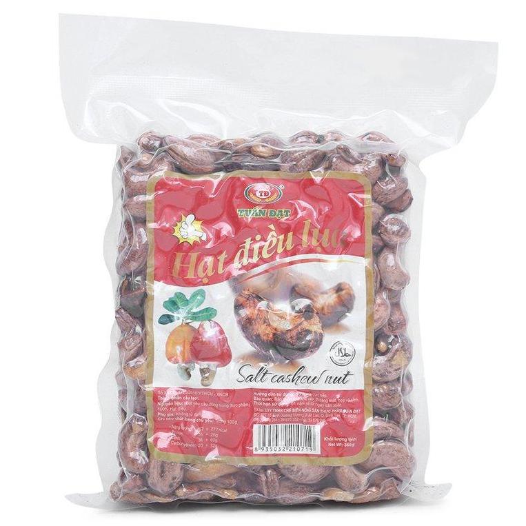 [HCM]Hạt Điều Vỏ Lụa Tuấn Đạt 220g