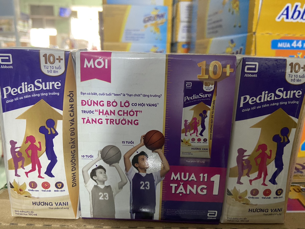 Sữa Abbott Pediasure 10+ (hương vani) 180ml