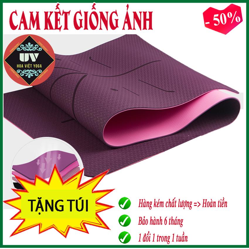 Thảm tập yoga định tuyến TPE 2 lớp dày 8mm thảm yoga thảm tập yoga thảm yoga cao cấp thảm yoga định tuyến thảm yoga tpe thảm yoga 1 lớp thảm yoga 2 lớp