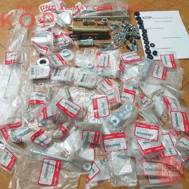 Bộ ốc xe dream thái - kop-10%