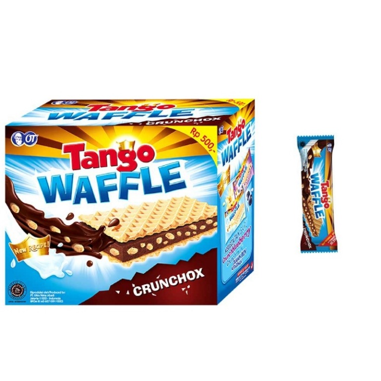 BÁNH XỐP TANGO WAFFLE 160GR (20pcs x 8gr)