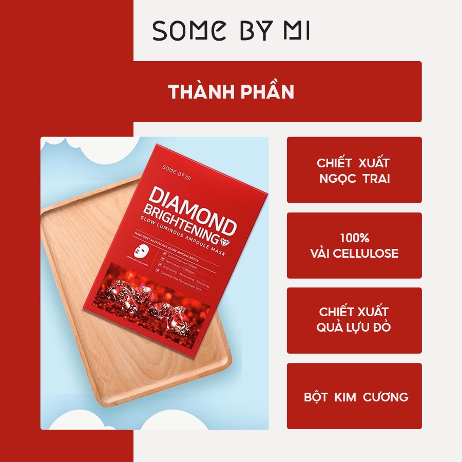Mặt nạ Some By Mi Glow Luminous Ampoule Mask 25g